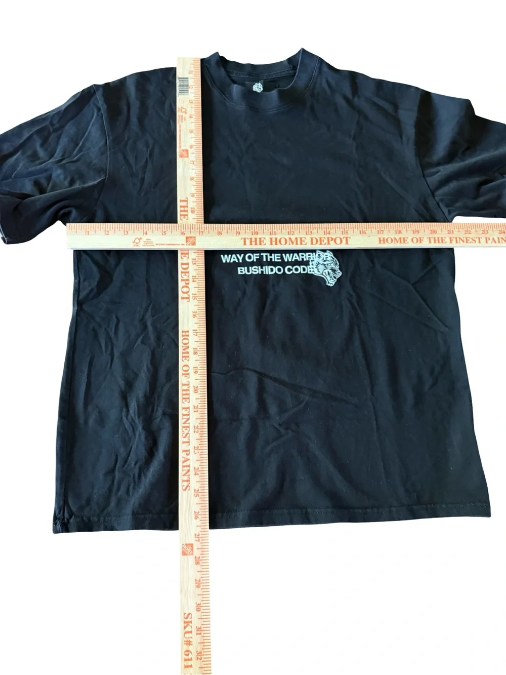 Darc Sport Wolves Forever Bushido Code Cherry Blossom Tee 701/1000 L - Picture 3 of 4